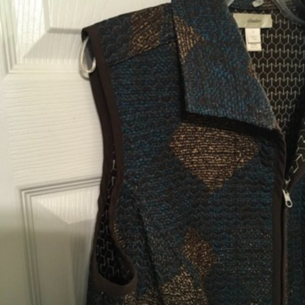 Cj Banks Quilted Reversible Vest - Picture 3 of 6